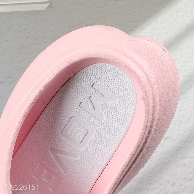 Factory Price Women's EVA Slippers Summer Indoor Outdoor Platform Slides