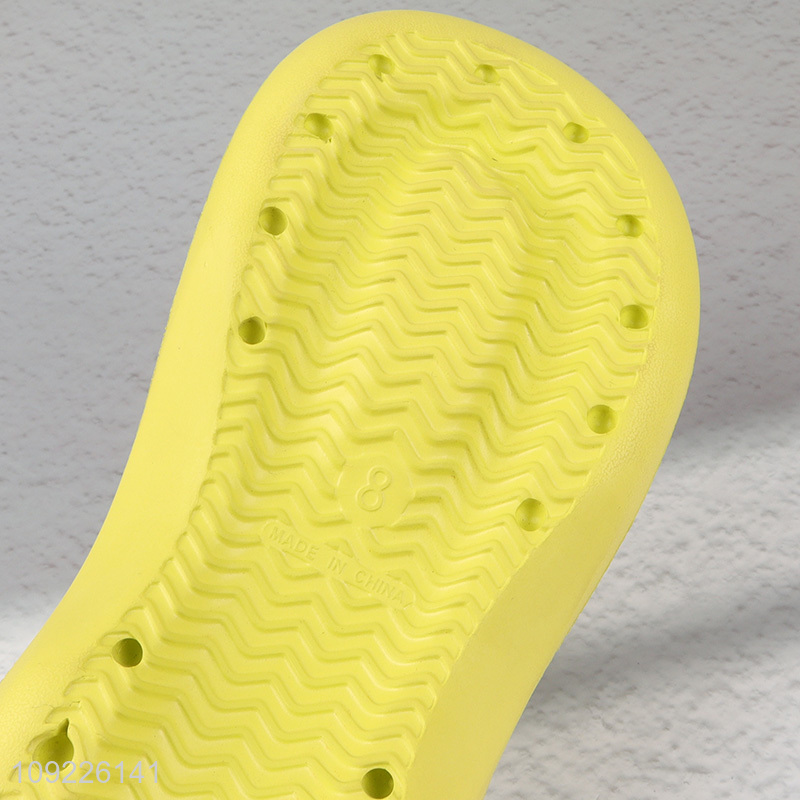 New Product Thick Solded EVA Slippers Platform Beach Slippers for Women