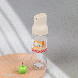 Wholesale 500Ml Auto Flip Glass Olive Oil Dispenser for Cooking