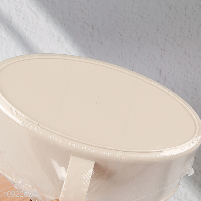 New Product 3-Compartment Plastic Seasoning Box With 2 Spoons for Cooking