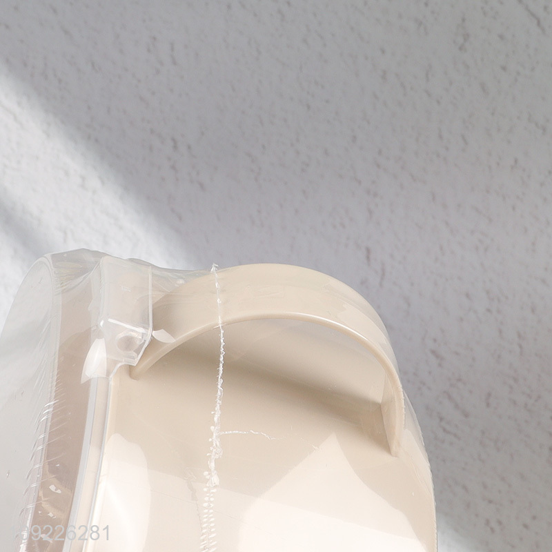 Wholesale 2-Compartment Plastic Spice Box Seasoning Container with 2 Spoons