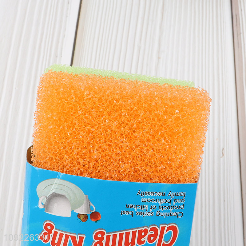 Factory Supply 2PCS Non-Scratch Scrub Sponges Dish Scrubbers for Kitchen