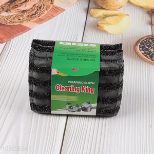 New Arrival 4PCS Scrub Sponges Dish Scrubbers for Washing Dishes Pans