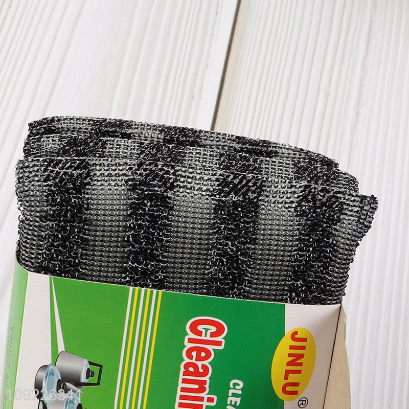 New Arrival 4PCS Scrub Sponges Dish Scrubbers for Washing Dishes Pans