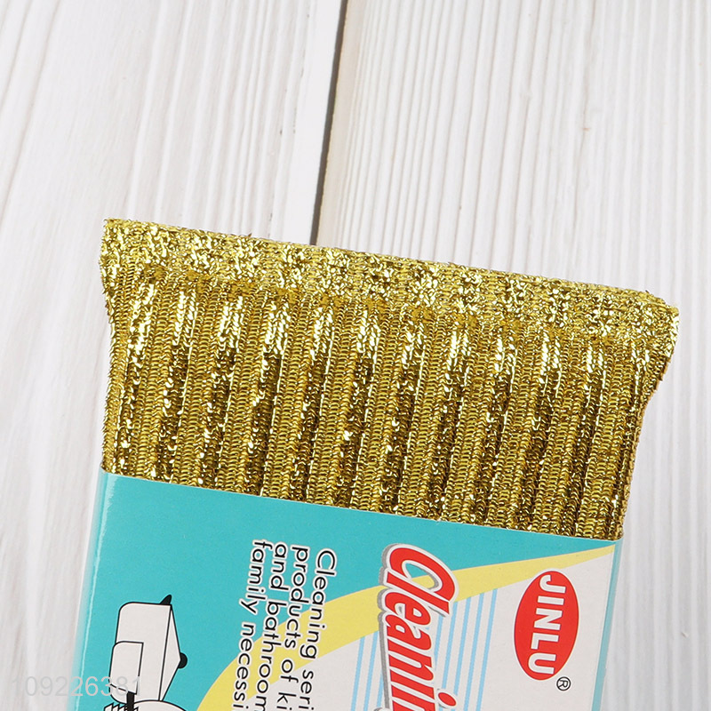 New Product 4PCS Heavy Duty Scrub Sponges Non-Scratch Dish Sponges