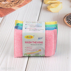 China Wholesale 4PCS Dishwashing Sponges Pans Pots Cleaning Sponges