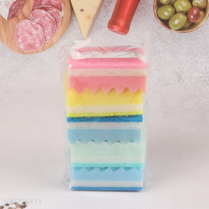 New Arrival 5PCS Heavy Duty Scrub Sponges for Kitchen Dishes Cleaning