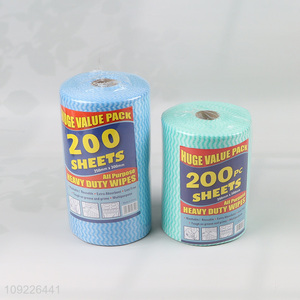 Good Quality 200 Sheets Non-Woven Cleaning Cloths Ultra Absorbent Kitchen Dish Towels