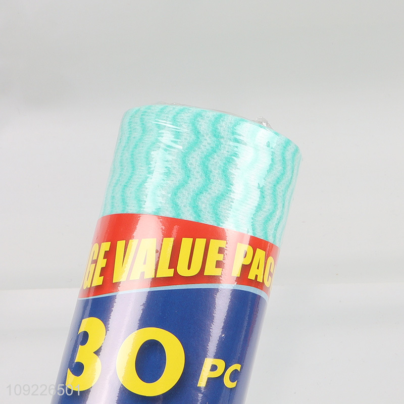 China Imports 30 Sheets Non-Woven Cleaning Cloths Ultra Absorbent Kitchen Dish Towels