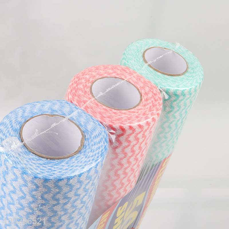 Good Quality 150 Sheets Non-Woven Dish Cloths Disposable Cleaning Cloths for Kitchen