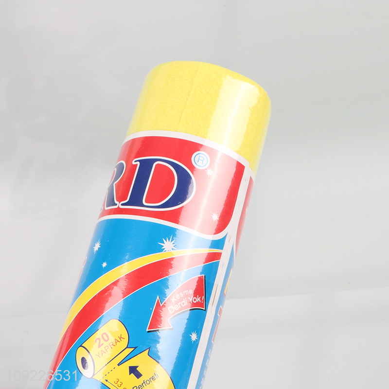 New Arrival 20 Sheets Non-Woven Dish Cloths Heavy Duty Disposable Kitchen Towels