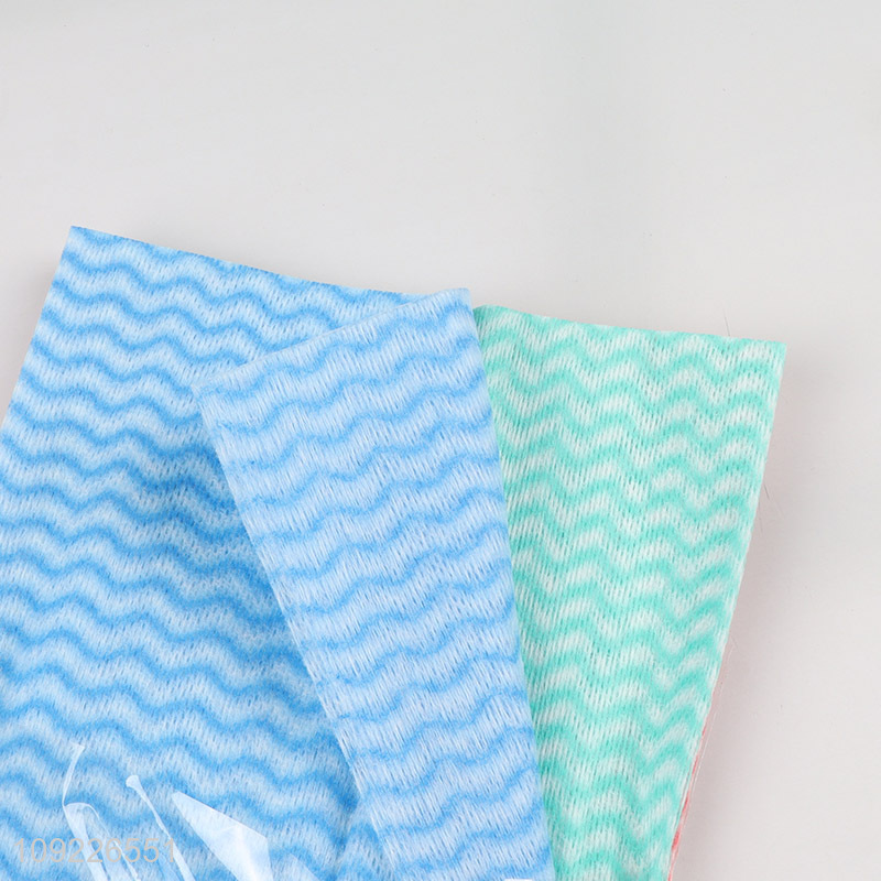 High Quality 3 Pieces Disposable Dishwashing Cloths Heavy Duty Kitchen Cleaning Rags