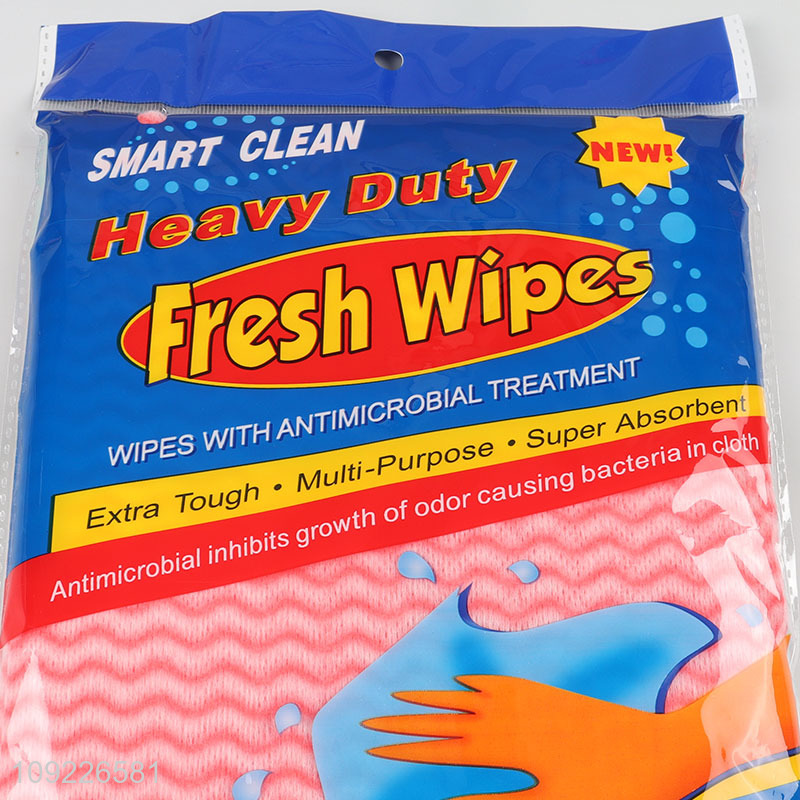 China Imports 10 Pieces Non-Woven Dish Cloths Disposable Cleaning Cloths for Kitchen