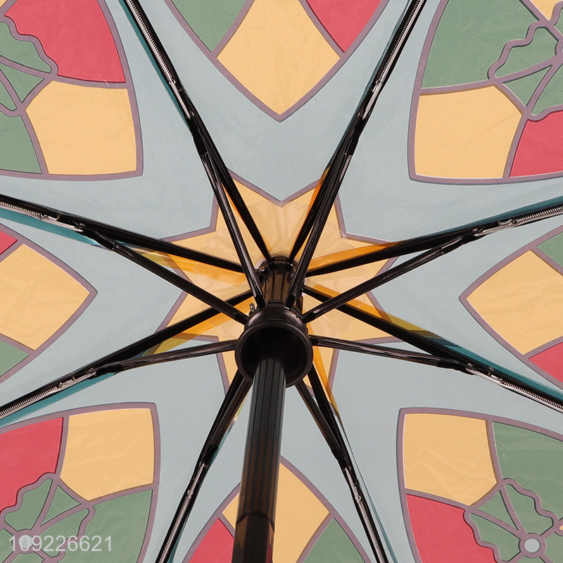 Online Wholesale Automatic Open Parasol Umbrella Foldable Umbrella for Women