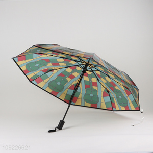 Online Wholesale Automatic Open Parasol Umbrella Foldable Umbrella for Women