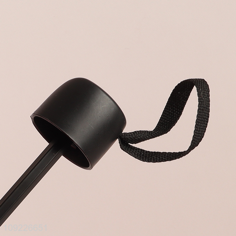 High Quality Solid Color Umbrella Foldable Umbrella Windproof Travel Umbrella