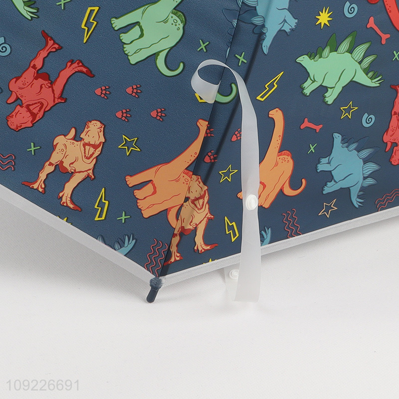Online Wholesale Kids Umbrella Cartoon Dinosaur Printed Manual Open Umbrella
