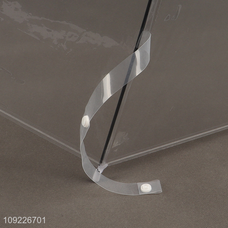 Factory Supply Transparent Clear Umbrella Manual Open Umbrella for Women