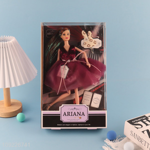 Top products fashion girls kids prices dress doll toys for sale