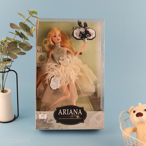 Factory supply 11inch fashion doll princess dress doll toys for kids