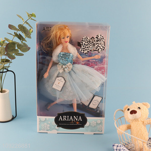 Good price 11inch girls kids fashion doll dress doll toys for sale