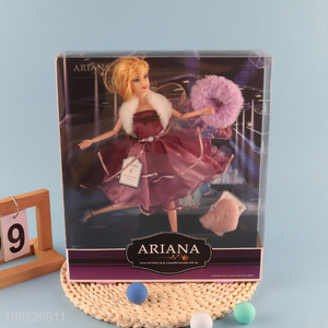 China products 11inch girls kids fashion doll beauty dress doll toys