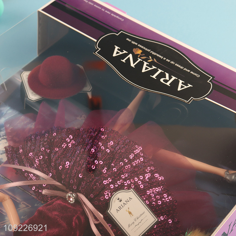 Hot selling 11inch girls kids fashion doll beauty doll toys for gifts