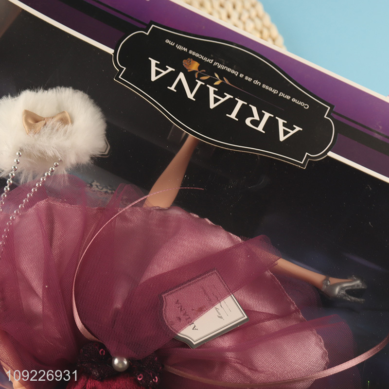 Factory supply 11inch girls gifts fashion doll dress doll toys