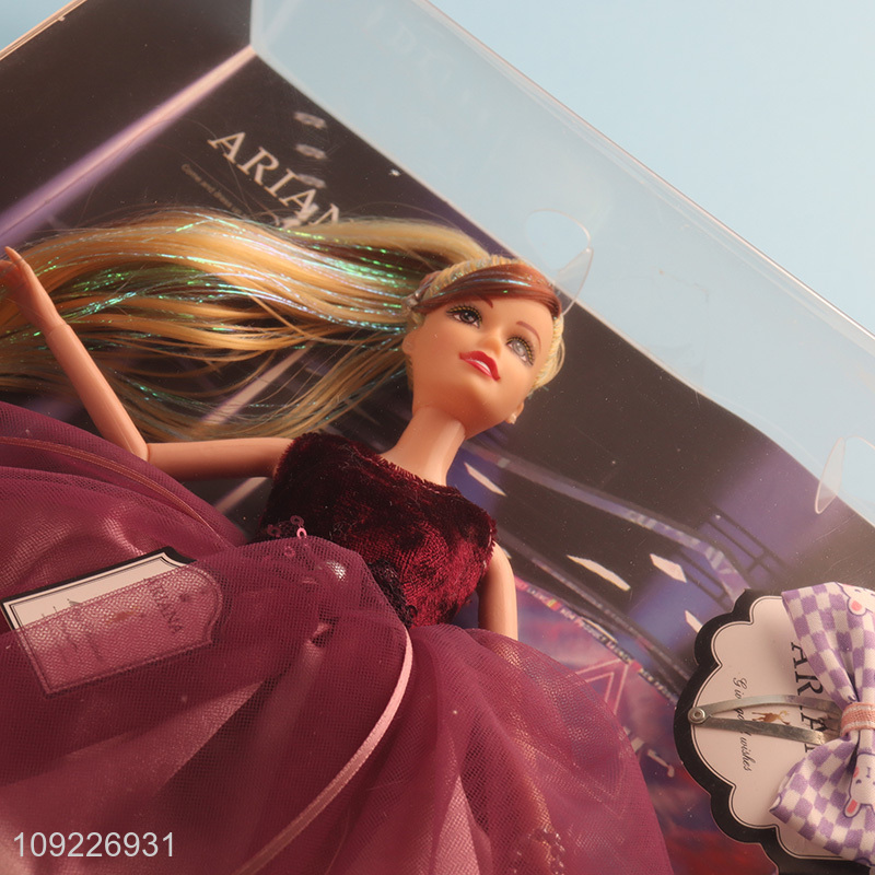 Factory supply 11inch girls gifts fashion doll dress doll toys