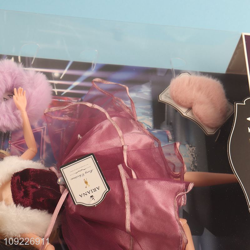 China products 11inch girls kids fashion doll beauty dress doll toys