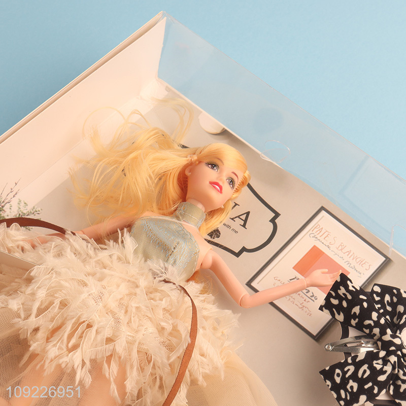 Good selling 11inch fashion doll beauty dress doll toys wholesale