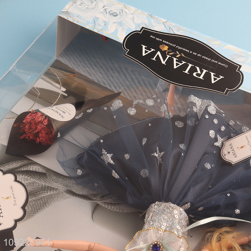 Latest design 11inch fashion beauty dress doll toys for kids girls