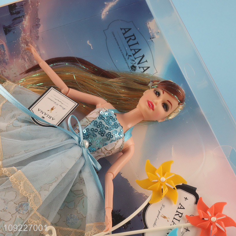 Best selling 11inch kids girls fashion doll princess dress doll toys