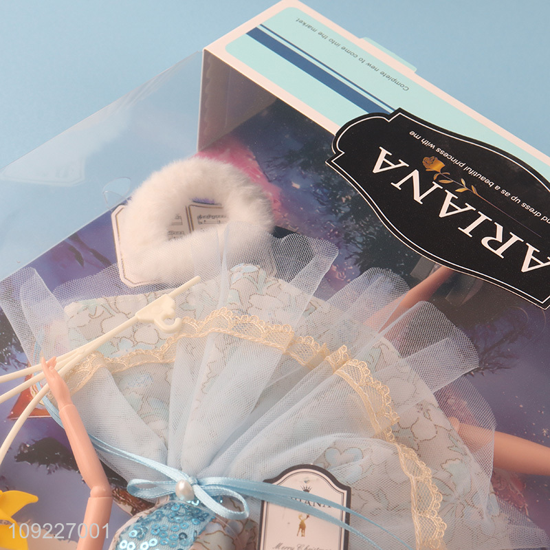 Best selling 11inch kids girls fashion doll princess dress doll toys