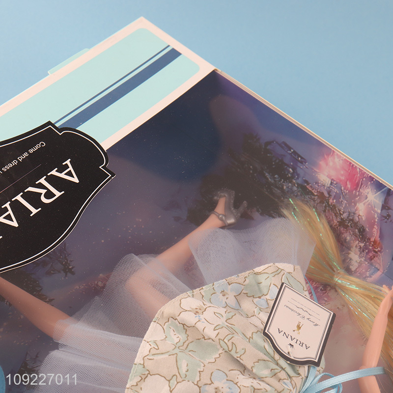 Online wholesale fashion princess doll beauty dress doll toys for girls