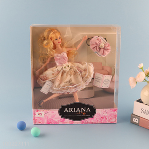 Most popular 11inch children girls fashion doll princess dress doll toys