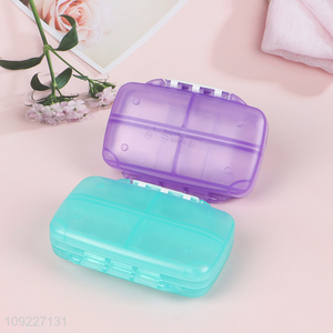 Factory Price Moisture Resistant Travel Pill Case Pill Organizer Box