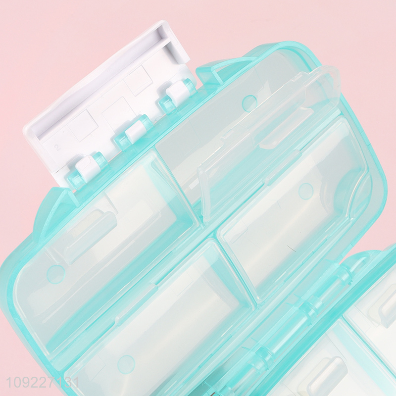 Factory Price Moisture Resistant Travel Pill Case Pill Organizer Box