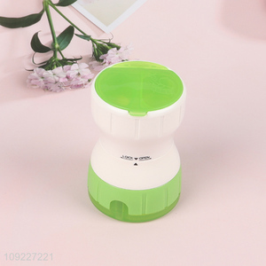 Factory Price 3 In 1 Pill Crusher Cutter Splitter Portable Travel Pill Case