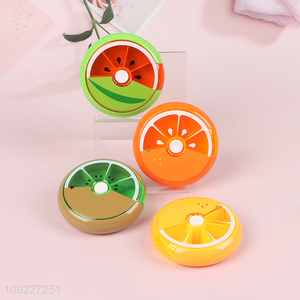 Wholesale Mini 7-Day Pill Case Cute Fruit Style Travel Pill Organizer