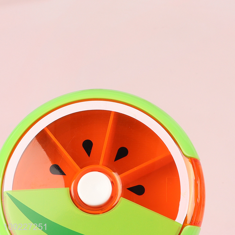 Wholesale Mini 7-Day Pill Case Cute Fruit Style Travel Pill Organizer