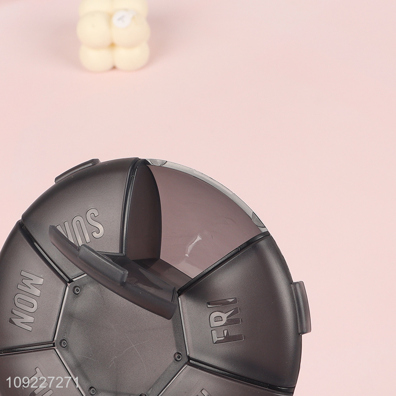 Factory Price 7-Day Weekly Pill Organizer Case Travel Medicine Box