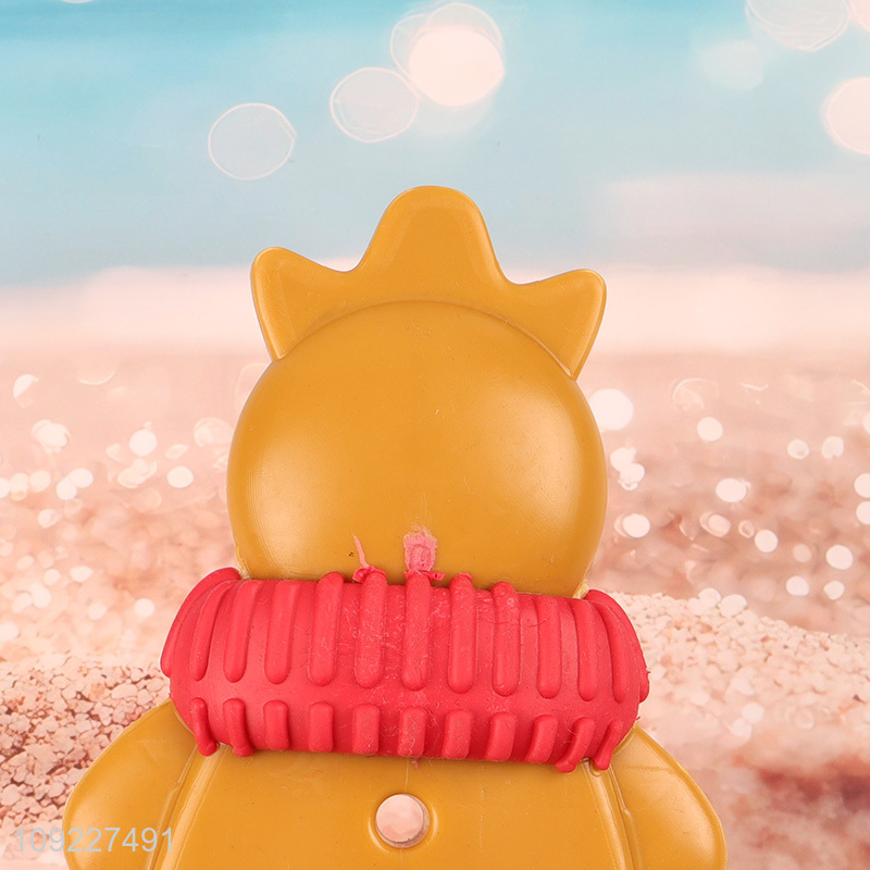 Wholesale Gingerbread Man Shaped Dog Teething Toys Puppy Chew Toys