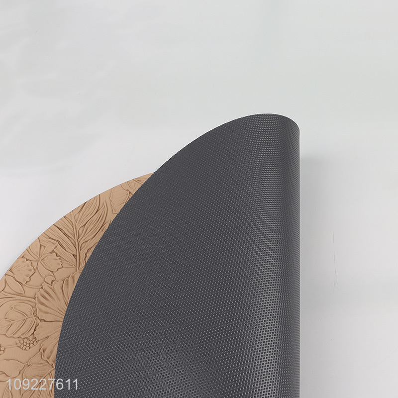 Good Quality Faux Leather Placemats Heat Resistant Dining Table Place Mats