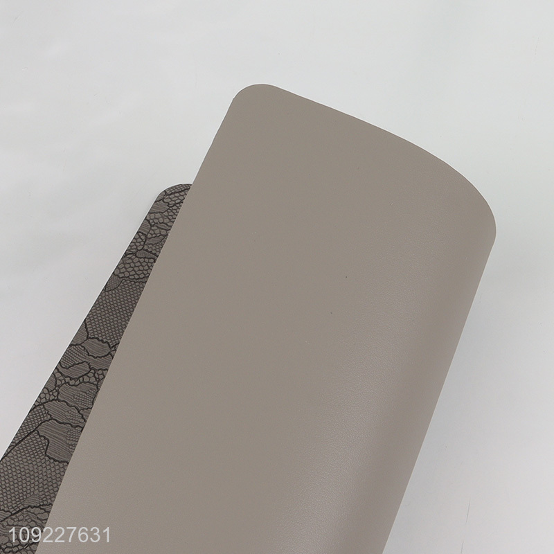 Hot Selling Faux Leather Placemats Heat Resistant Placemats for Kitchen Table