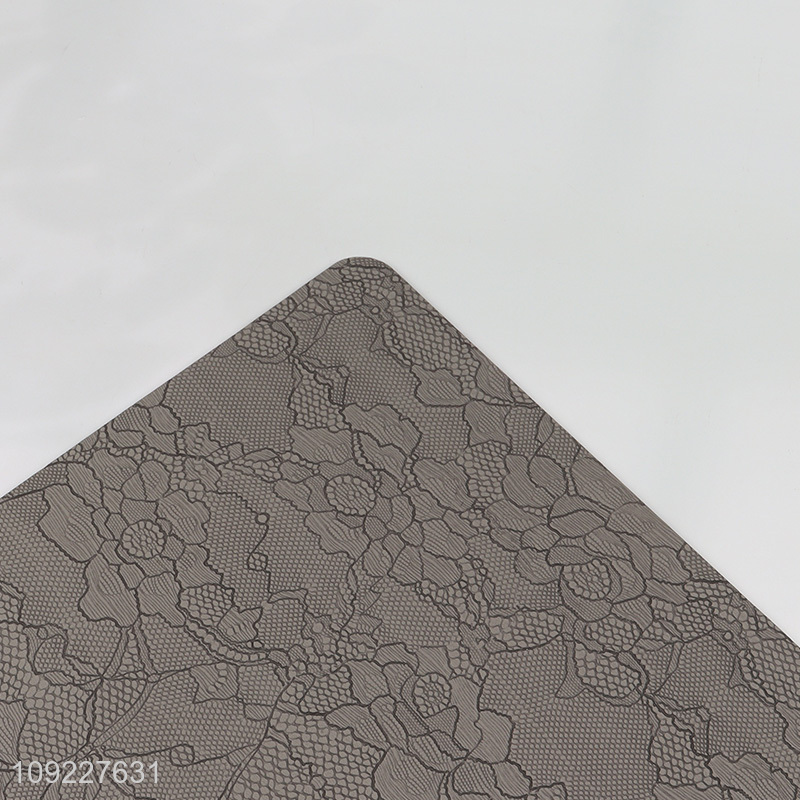 Hot Selling Faux Leather Placemats Heat Resistant Placemats for Kitchen Table