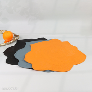 New Product Faux Leather Placemats Washable Wipeable Waterproof Table Mats