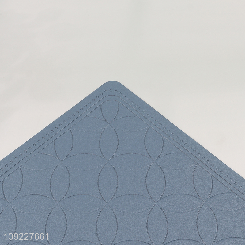 Factory Price Artificial Leather Place Mats Anti-Slip Waterproof Place Mats