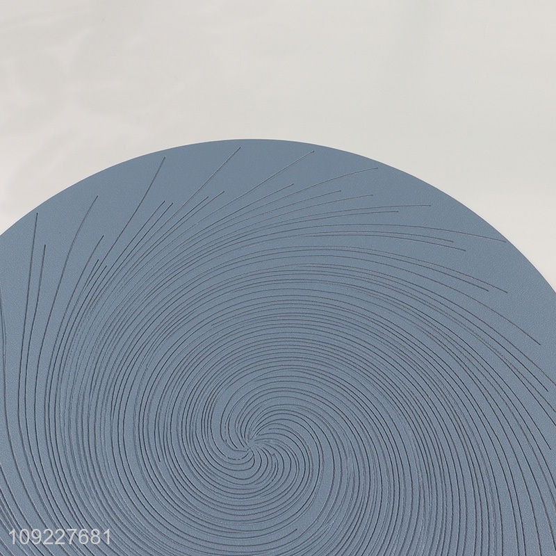 Factory Supply Artificial Leather Placemats Durable Artificial Leather Table Mats