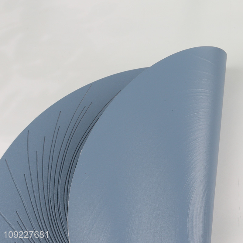 Factory Supply Artificial Leather Placemats Durable Artificial Leather Table Mats
